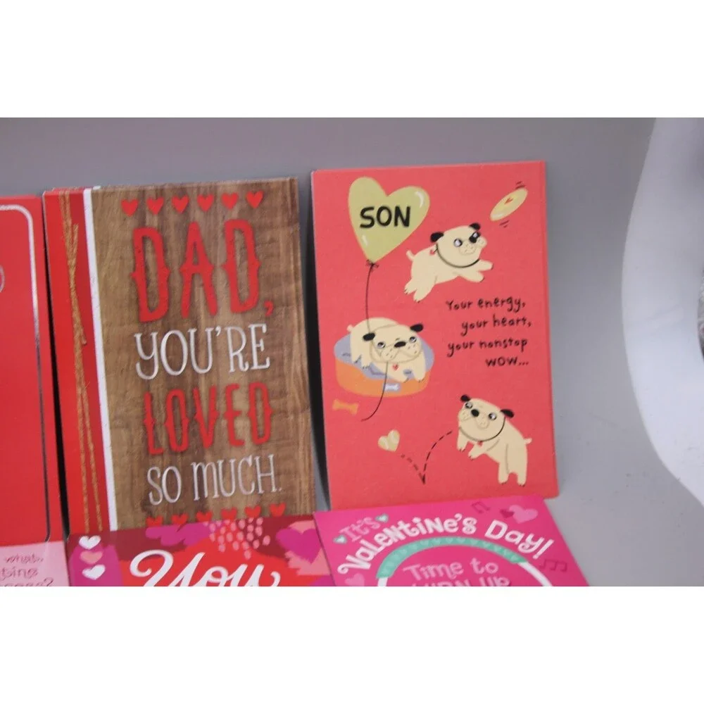 Lot of 120 Hallmark Valentine's Day Cards w/Envelopes Retail Sale New Lot 2